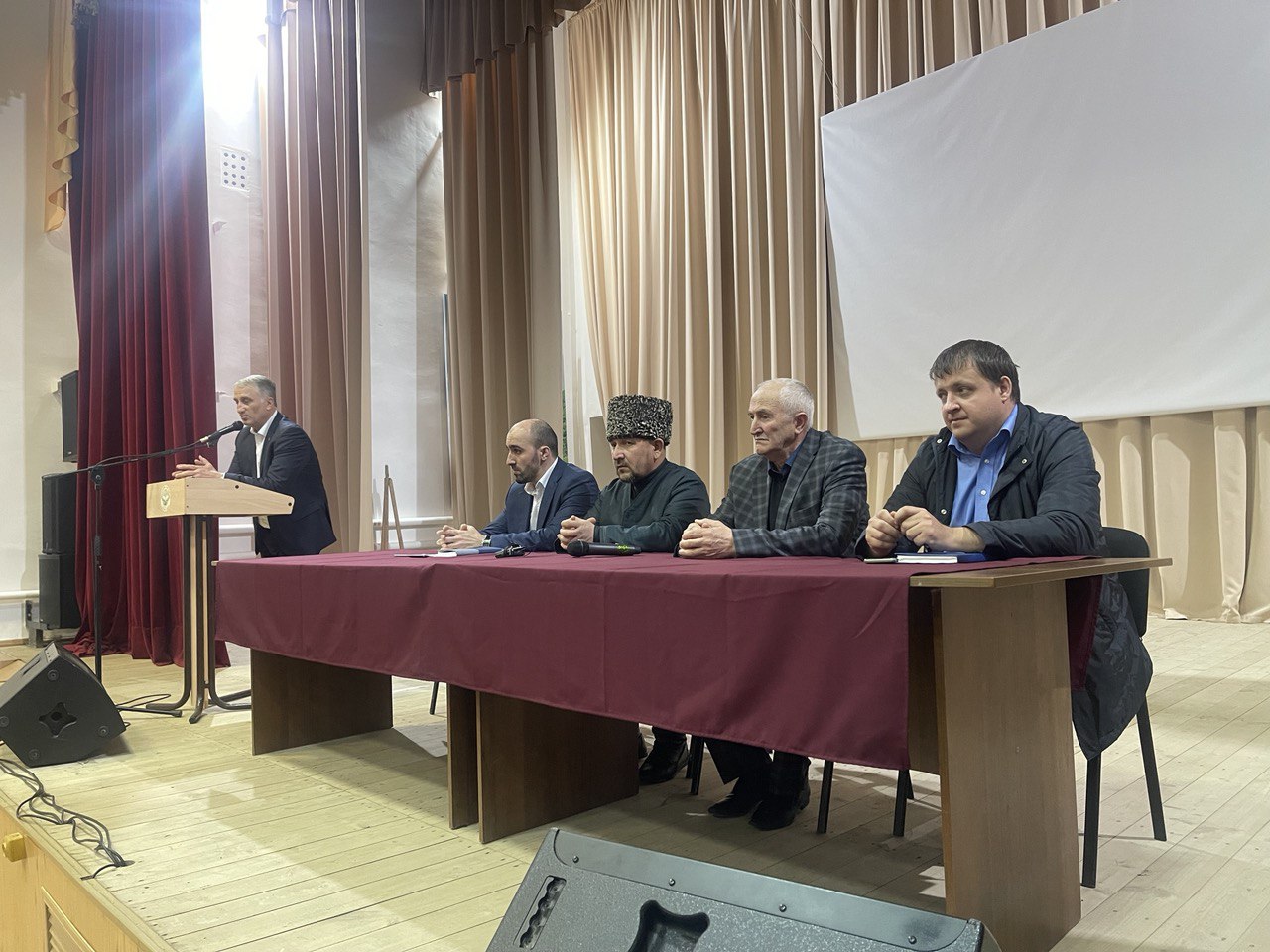 Сход граждан прошел в с.п.Экажево.