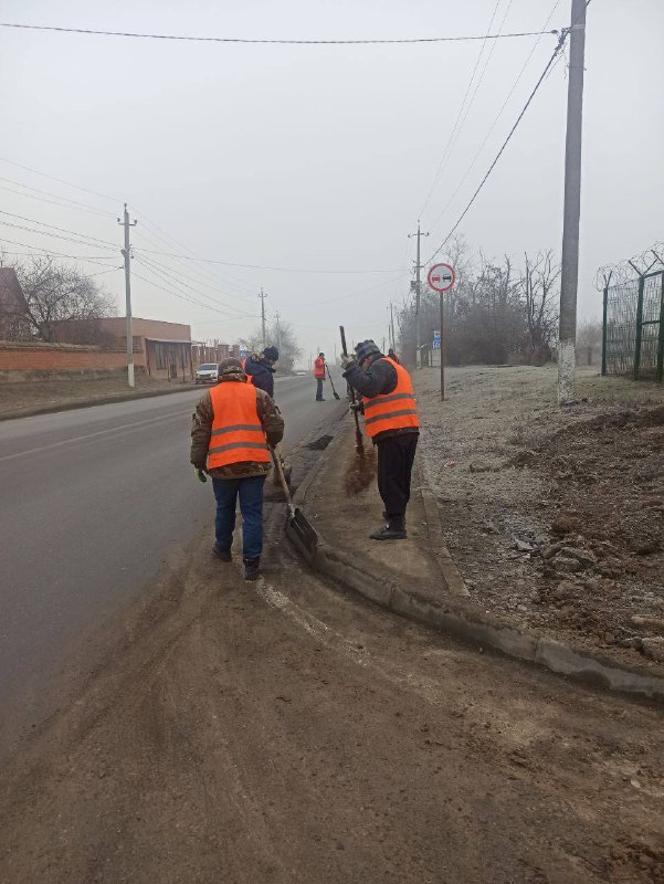 Работы в с.п.Барсуки.