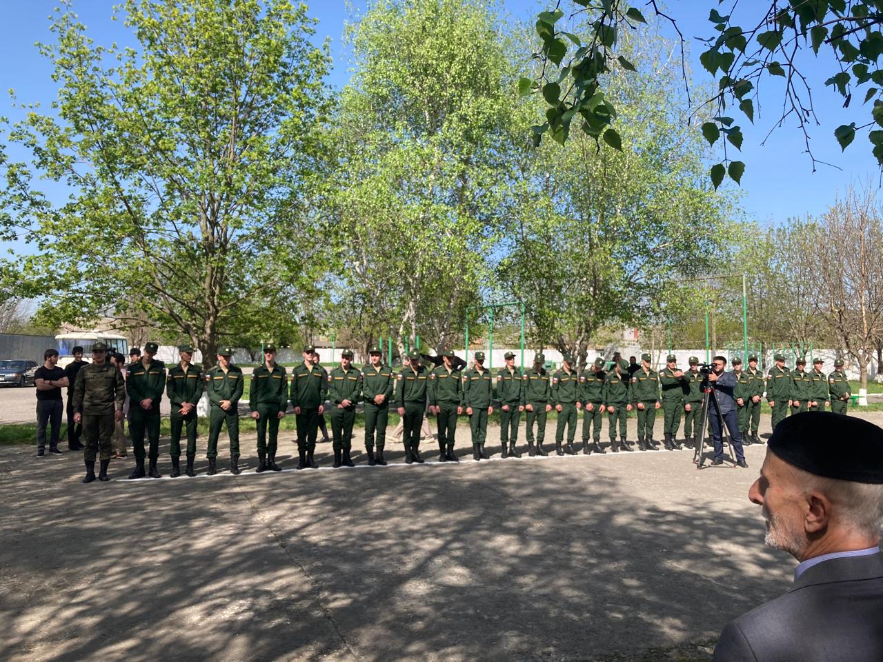Проводы солдат.