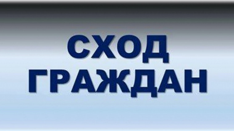 Сход граждан!. Сход граждан!.