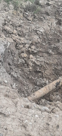 Устранение порыва водопровода. Устранение порыва водопровода.