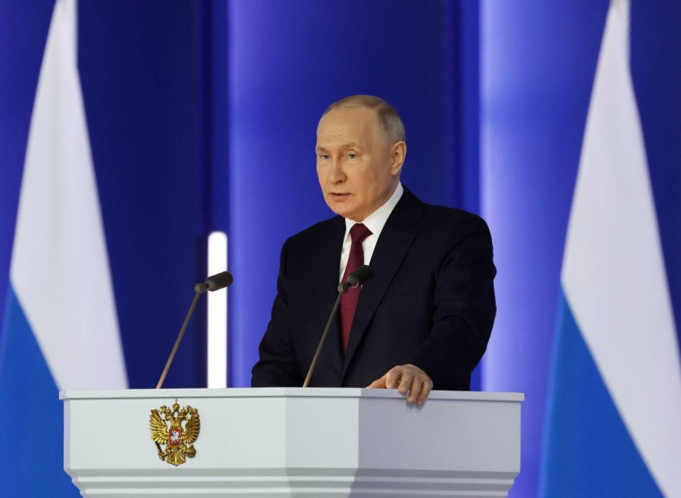Право России на Победу: Владимир Путин огласил Послание Федеральному Собранию. Право России на Победу: Владимир Путин огласил Послание Федеральному Собранию.