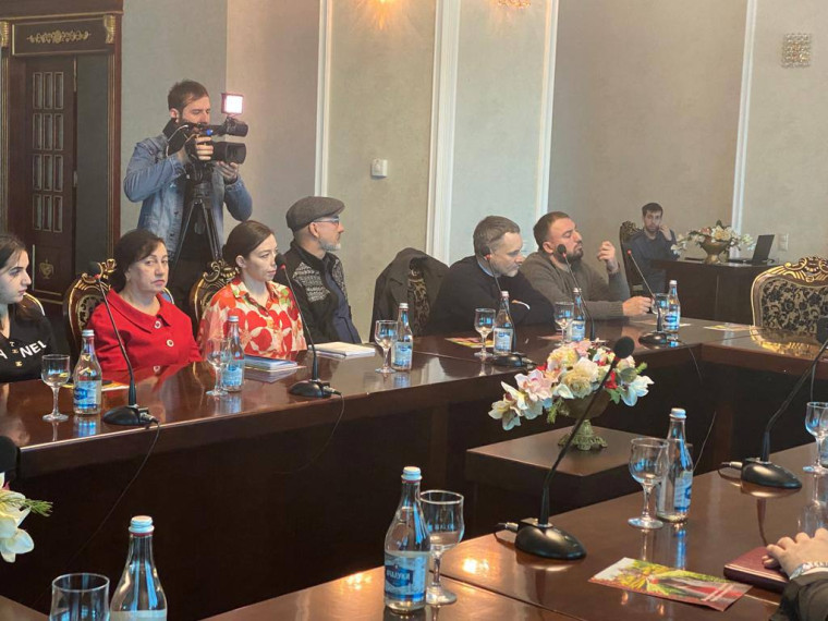 Заместитель Главы Назрановского района Хаутиева Э.О. приняла участие в конференции Комтуризма Ингушетии. Заместитель Главы Назрановского района Хаутиева Э.О. приняла участие в конференции Комтуризма Ингушетии.