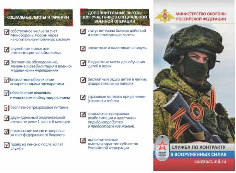 Военная служба по контракту. Военная служба по контракту.