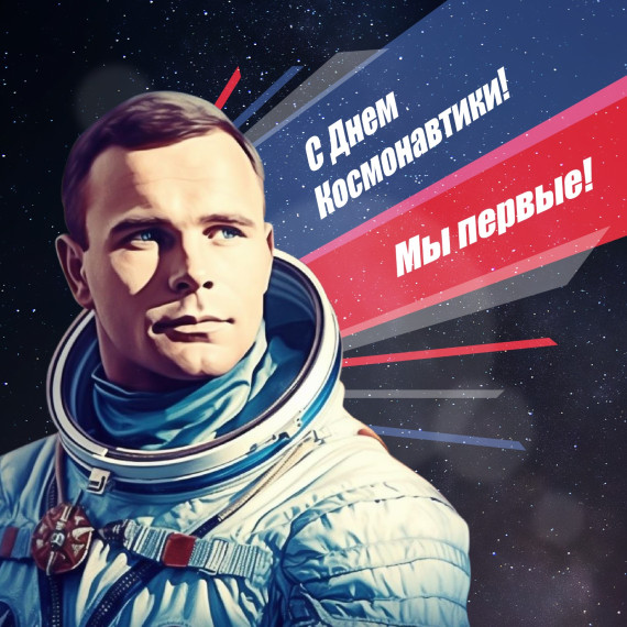 С днём космонавтики !. С днём космонавтики !.